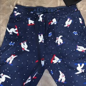 Fun snowboarding yeti pj pants